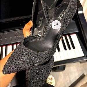 Michael Kors Glittering Black Heels